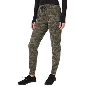 Lululemon Ready To Rulu High-Rise Jogger Pant Green Camo Rulu Sz 8
